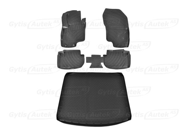 Bilmattesett Mitsubishi Outlander 2020-2021 PHEV | gytisautek.no