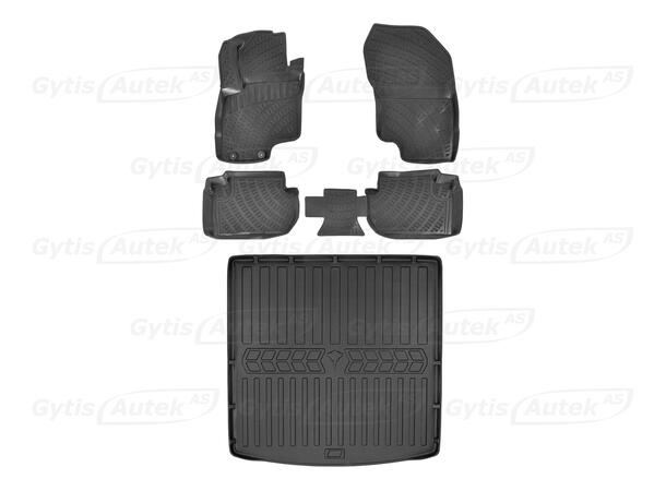 Bilmattesett Mitsubishi Outlander 2020-2021 PHEV | gytisautek.no