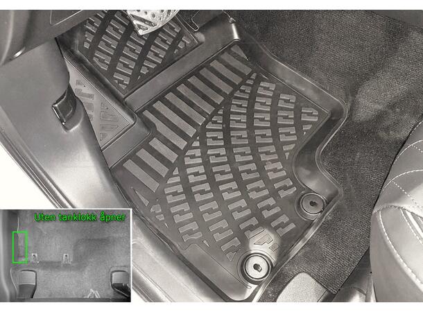 Bilmattesett Mitsubishi Outlander 2020-2021 PHEV | gytisautek.no