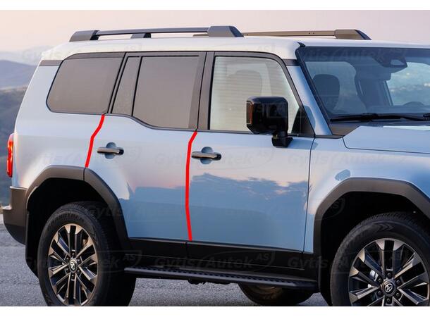Dørkant | PPF | Toyota Land Cruiser 250 2025-> | gytisautek.no