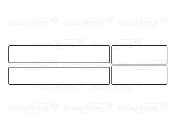 Dørkantbeskyttere | PPF | VW ID.7 2024-> | gytisautek.no