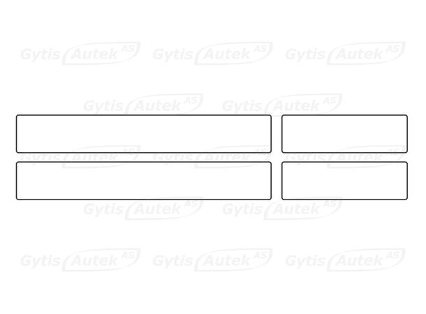 Dørterskelbeskyttere | PPF | Suzuki Swift 2010-2017 | gytisautek.no