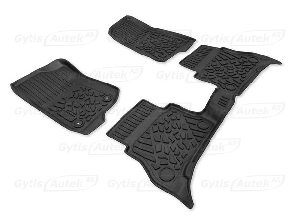 Gulvmatter | Jeep Wrangler 4xe 2021-> | gytisautek.no