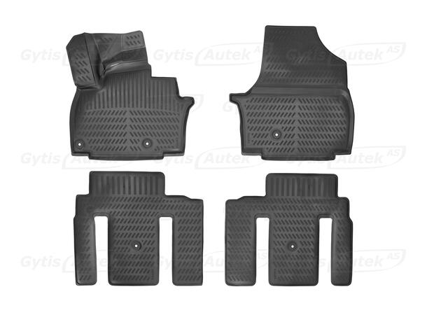 Gulvmatter | KIA EV9 2023-> 6 seter | gytisautek.no
