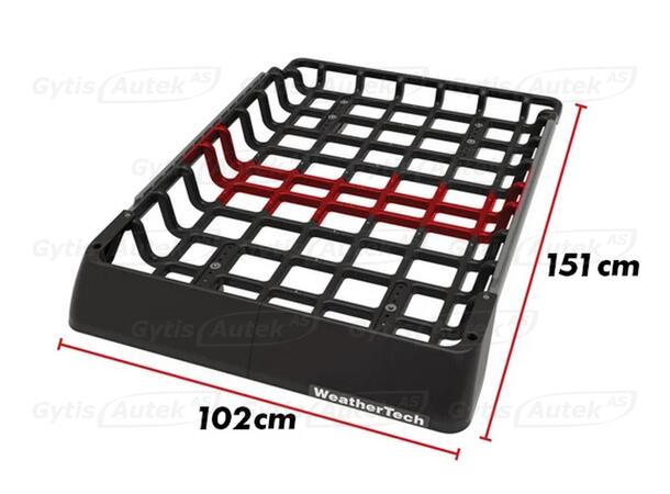 Lengdeforlengelse for takkurv Universalt 
