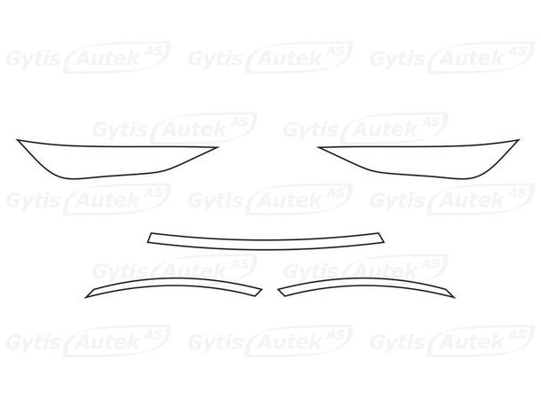 Lyktbeskyttere | PPF-folie | Xpeng X9 2025-> | gytisautek.no