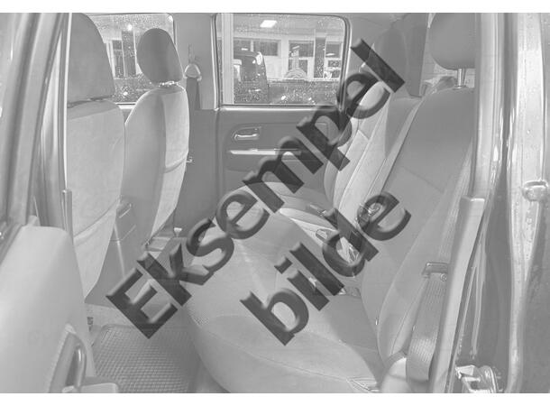 Setetrekk. Baksete. Kunstskinn Isuzu D-Max 2007-2012 