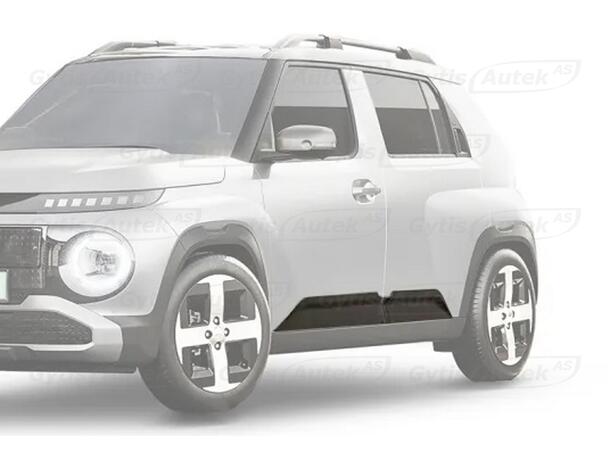 Sidelister | Hyundai Inster 2025-> | gytisautek.no