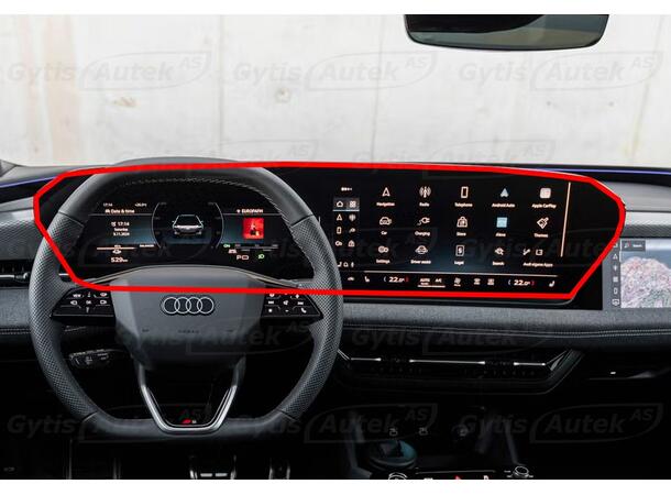 Skjermbeskyttere | Audi A6 e-tron 2025-> | gytisautek.no