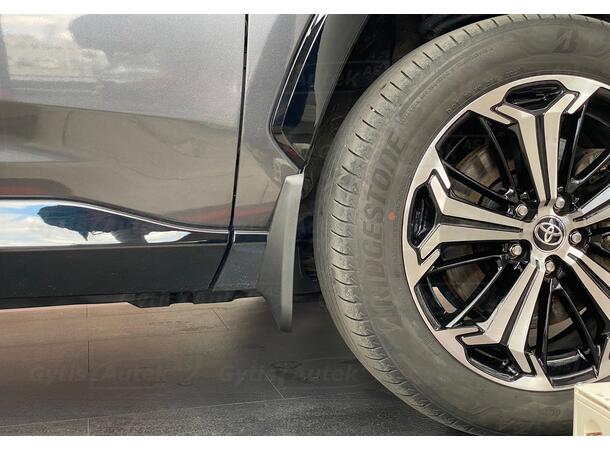 Skvettlapper. Foran og bak. Plast Toyota RAV4 2019-> 