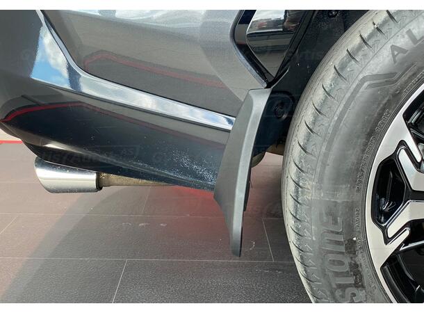 Skvettlapper. Foran og bak. Plast Toyota RAV4 2019-> 