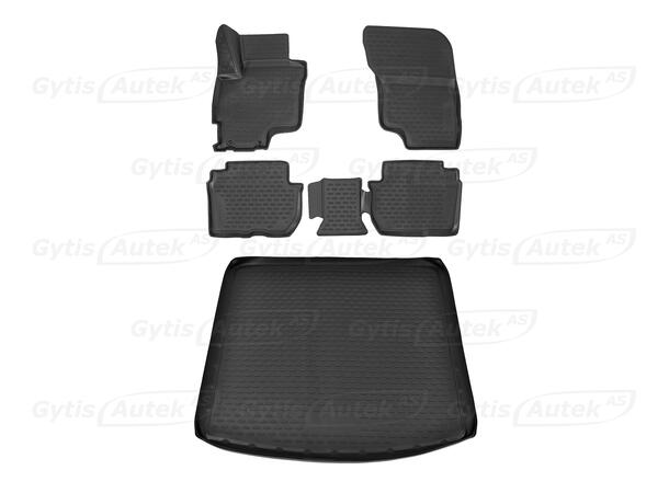Bilmattesett Mitsubishi Outlander 2014-2019 PHEV | gytisautek.no