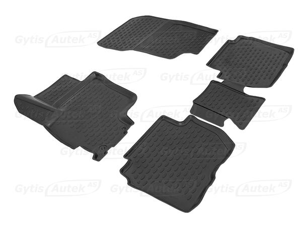 Bilmattesett Mitsubishi Outlander 2014-2019 PHEV | gytisautek.no