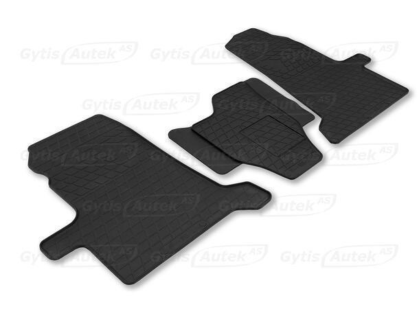 Gulvmatter. Gummi. B-vare Ford Transit 2000-2006 