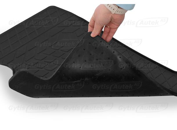 Gulvmatter. Gummi. B-vare Ford Transit 2000-2006 