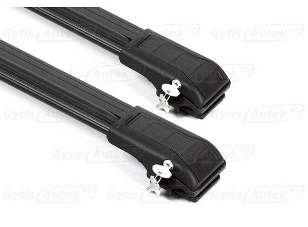 Takstativ. Wingcarrier. Svart Audi A6 2005-2011 