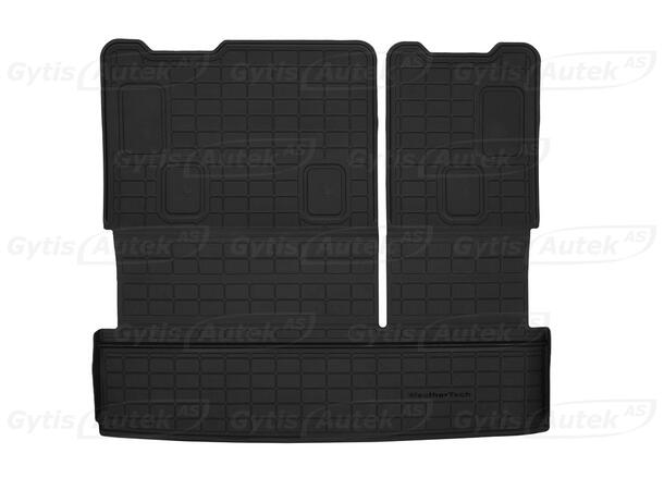 Bagasjeromsmatte med rygg | Chevrolet Tahoe 2015-2020 | gytisautek.no