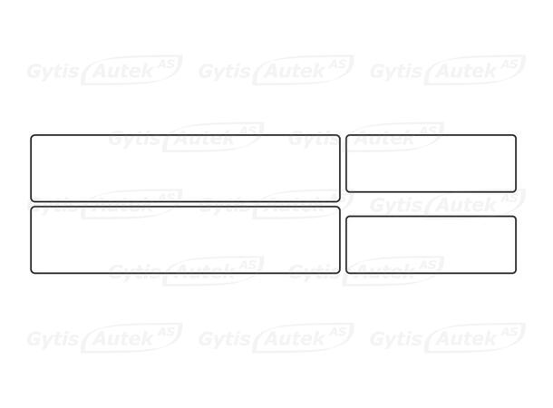 Dørkantbeskyttere | PPF | VW ID.7 2024-> | gytisautek.no