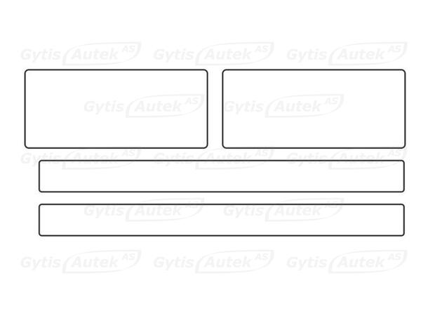 Dørterskelbeskyttere | PPF-folie | Citroen Jumpy 2016->|gytisautek.no