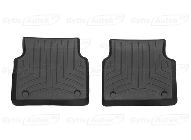 Gulvmatter. Bak. Plast Audi A8 2010-2017 Standard 