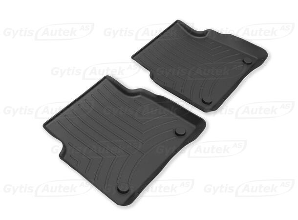 Gulvmatter. Bak. Plast Audi A8 2010-2017 Standard 