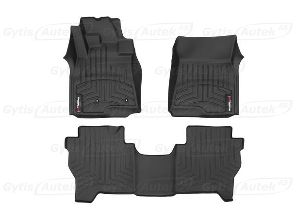 Gulvmatter. Plast Mitsubishi Pajero 2007-2020 