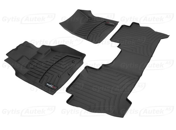 Gulvmatter. Plast Mitsubishi Pajero 2007-2020 