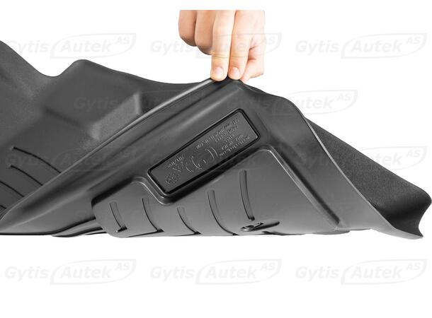 Gulvmatter. Plast Mitsubishi Pajero 2007-2020 