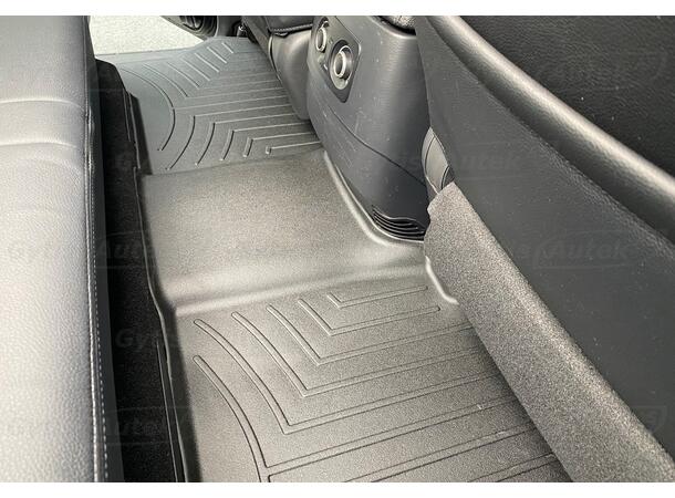 Gulvmatter. Plast Mitsubishi Pajero 2007-2020 