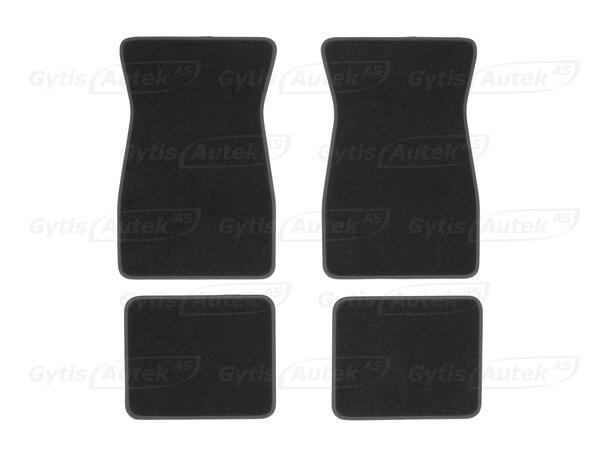 Gulvmatter i stoff | Ford Mustang 1964-1967 Cabriolet | gytisautek.no