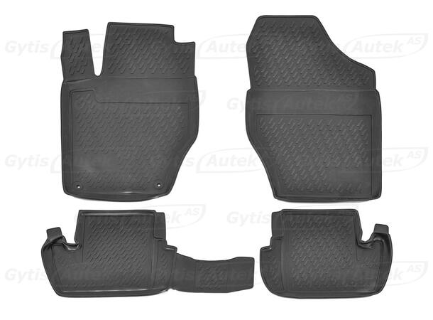 Gulvmatter til Citroen C4 2010-2018 | gytisautek.no