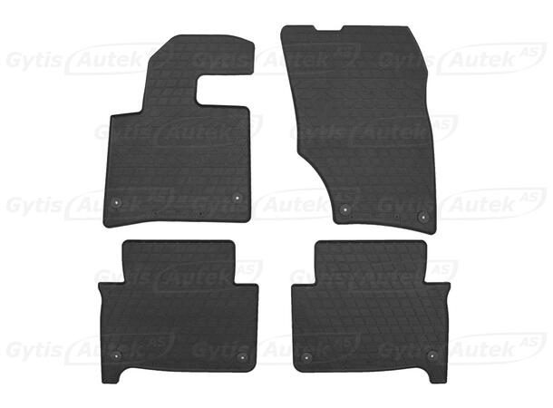 Gummimatter til Audi Q7 2005-2014| gytisautek.no