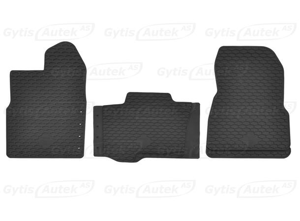 Gummimatter til Ford Transit 2014-2016 |100% passform | gytisautek.no