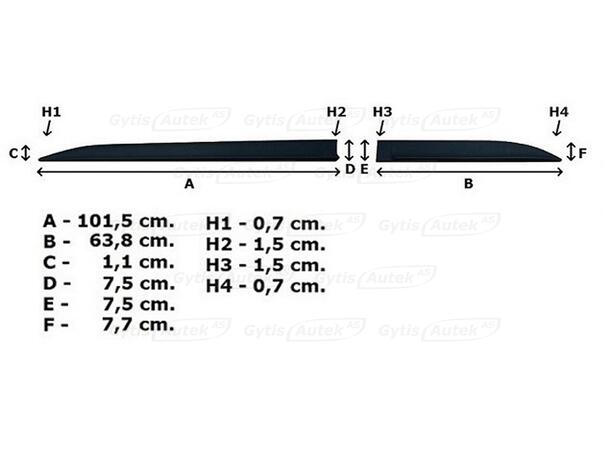Sidelister | BYD Seal U 2024-> | gytisautek.no
