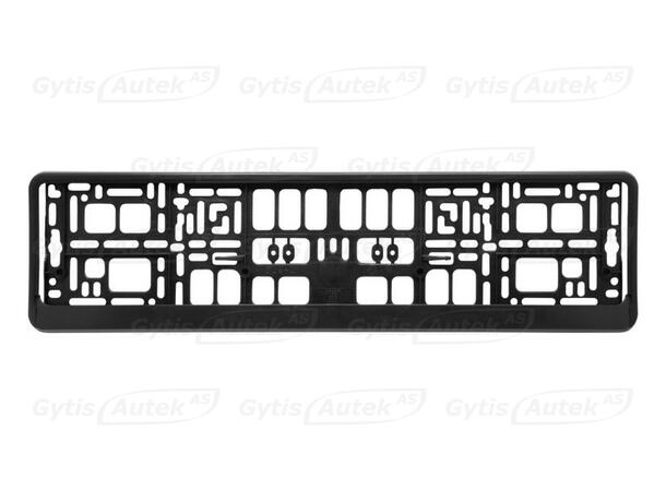 Skiltholder. Svart Universalt 