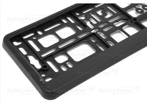 Skiltholder. Svart Universalt 