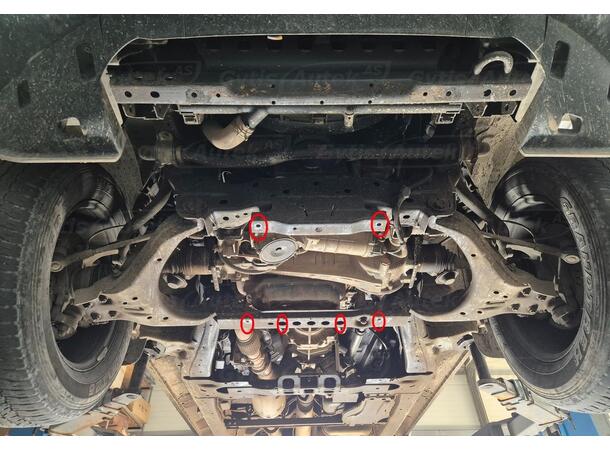Bunnplate. Stål Isuzu D-Max 2021-> 