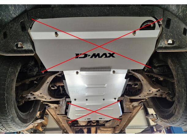 Bunnplate. Stål Isuzu D-Max 2021-> 
