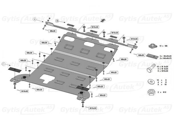 Bunnplate | Peugeot Boxer 2015-> | gytisautek.no