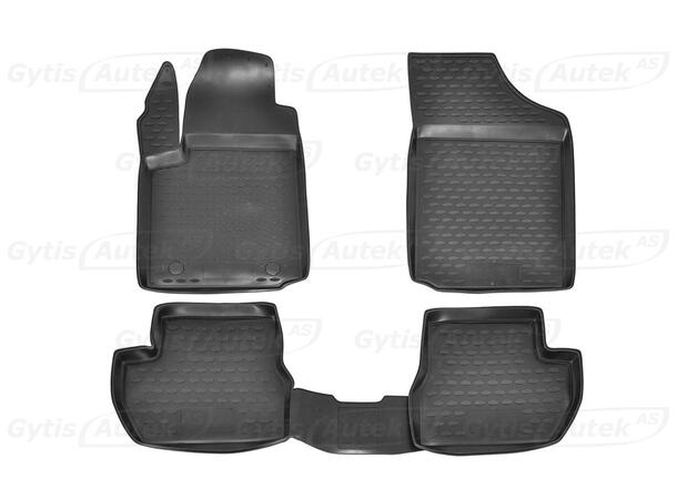 Gulvmatter til Citroen C2 2003-2009 | gytisautek.no