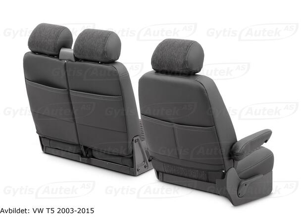 Setetrekk. 1 + 2 seter. Delskinn MAN TGE 2017-> Comfortline 