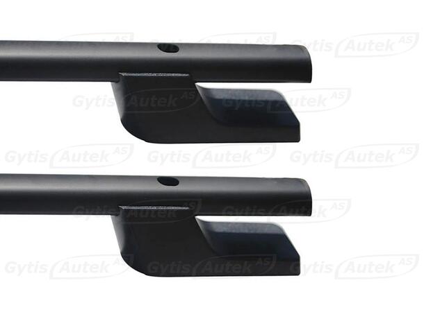 Takrails. Svart. Aluminium VW Amarok 2023-> 