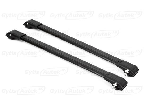 Takstativ. Wingcarrier. Svart Audi A6 2011-2018 
