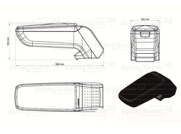 Armlene | Mazda 2 2015-2022 | gytisautek.no