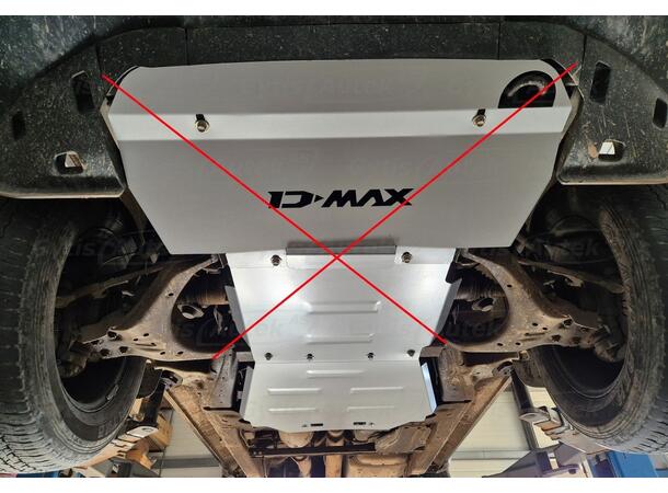 Bunnplate. Stål Isuzu D-Max 2021-> 
