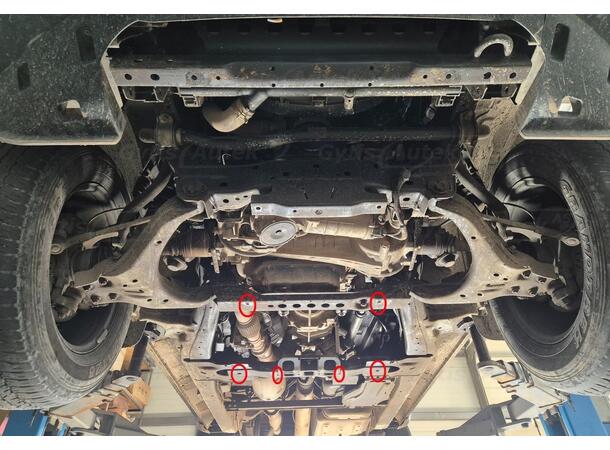 Bunnplate. Stål Isuzu D-Max 2021-> 