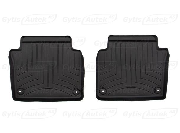 Gulvmatter. Bak. Plast Audi A8 2018-> 