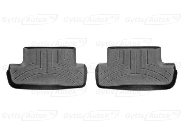 Gulvmatter. Bak. Plast Audi TT 2006-2014 