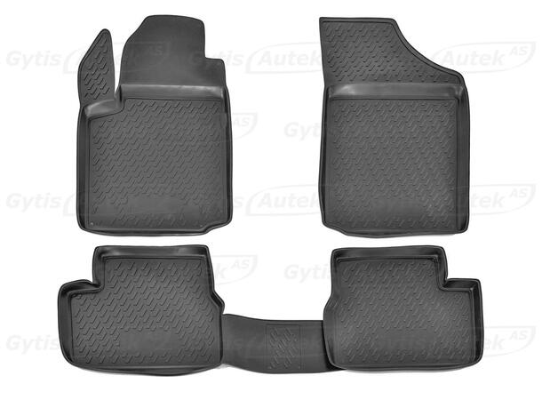 Gulvmatter til Citroen C3 2002-2009 | gytisautek.no