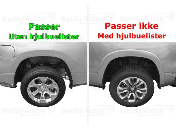 Skvettlapper | Dodge RAM 2019-> 1500 | gytisautek.no